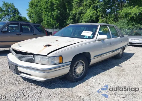 1995 Cadillac Deville из США, поврежденный, VIN 1G6KD52B9SU264048